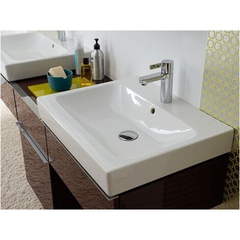 Vasque Lavabo Plan ALLIA Lovely 60 Céramique Blanc 605x485mm - 00145600000