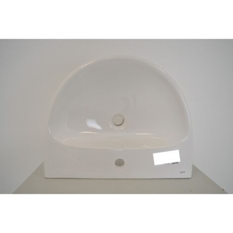 [JAMAIS UTILISE] Lavabo ALLIA Prima 60cm 1 Trou Percé Fixation par Boulons - 00133400000