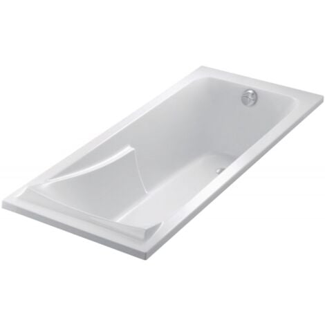 [JAMAIS UTILISE] Baignoire Acrylique Rectangulaire JACOB DELAFON Corvette 3 Avec Repose-tête et Accoudoirs Intégrés 160x70cm - E60903-00
