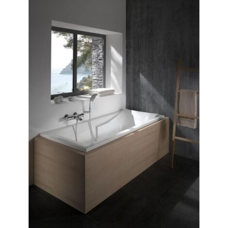 [JAMAIS UTILISE] Baignoire Acrylique Rectangulaire JACOB DELAFON Corvette 3 Avec Repose-tête et Accoudoirs Intégrés 160x70cm - E60903-00
