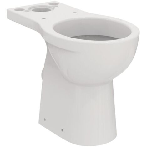 Cuvette de Toilette WC Surélevée sur Pied PORCHER Ulysse+ en Porcelaine Vitrifiée Blanche - P014001