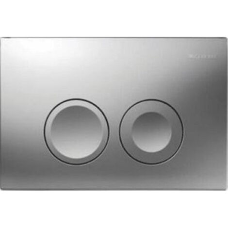 Plaque De Déclenchement Geberit Delta 21 - Bouton Double Chasse D'Eau 2 Débits Noir - Pièce De Rechange Compatible Et Élégante