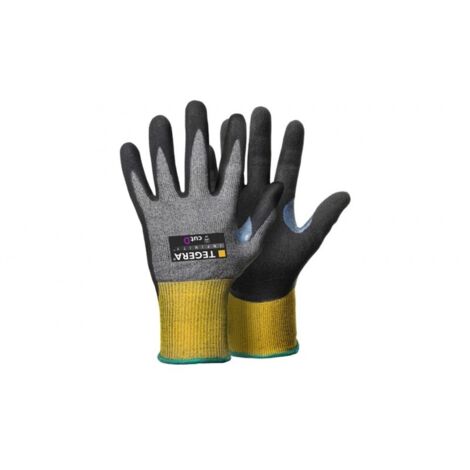 Paquet de 6 Paires de Gants Manutention Anti Coupure EJENDALS Tegera Infinity Enduit Nitrile et PU Taille 9 - 8807