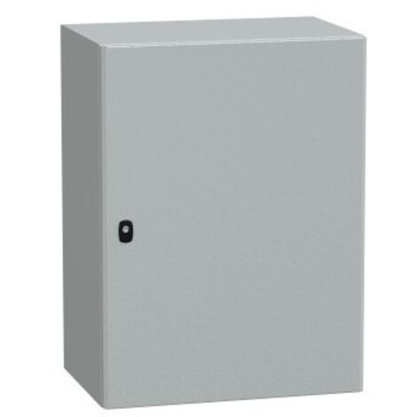 [JAMAIS UTILISE] Armoire Électrique Murale Acier SCHNEIDER PanelSET S3D 1 Porte 800x600x400mm - NSYS3D8640P (1/4)