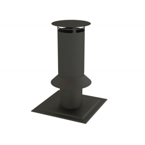 TEN – Terminal de cheminée 80mm en polymère avec joint d'étanchéité C9 pour étanchéité optimale – 97080965