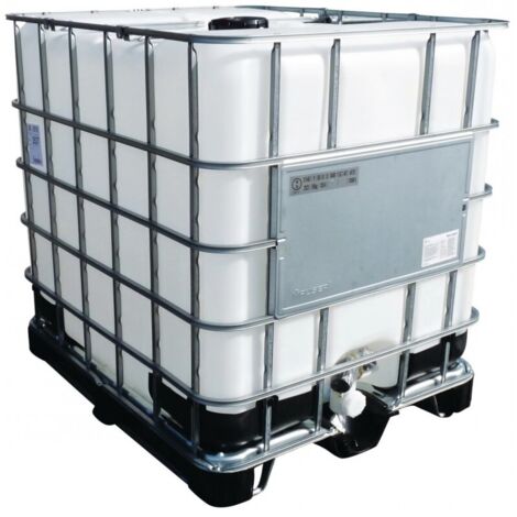 [JAMAIS UTILISE] Cuve de Transport 1000L Unicube Standard Avec Palette Métalo-Plastique - A037390