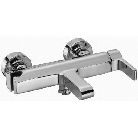 Mitigeur Robinet Thermostatique Bain/Douche JACOB DELAFON Singulier Mural Chrome - E10867-CP (1/3)