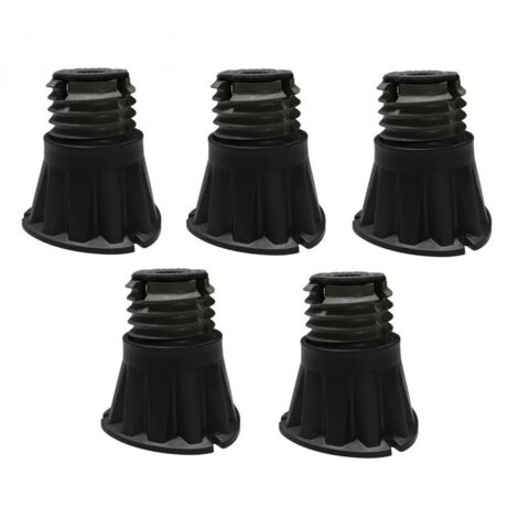 Lot de 5 Pieds de Receveur de Douche AQUANCE Réglables de 6,8cm à 12,5cm - PANU90112