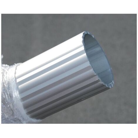Mât Support pour Panneau de Signalisation en Aluminium Cannelé Ø80mm Hauteur 4m - M80400 (1/2)