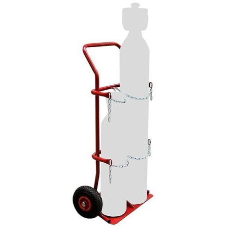 [JAMAIS UTILISE] Diable Porte-Bouteilles en Acier FIMM Charge 200kg Roues Caoutchouc - 810000151
