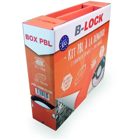 Box PBL - Kit de 30 galets + 1 bobine de câble 50 m (ø 1,5 mm) (1/2)