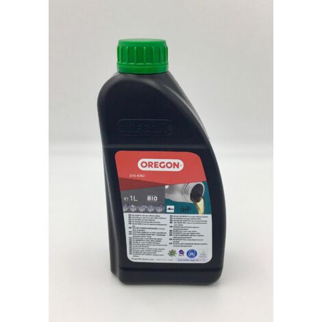Huile de chaîne bio, 1 litre, aussi disponible en bidon de 5 litre ou 20 litre