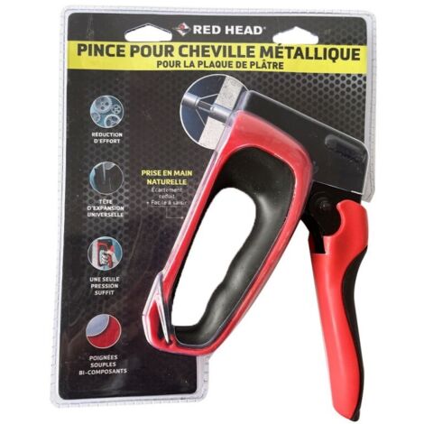 Pince pour Chevilles Métalliques à Expansion RED HEAD Spécial Plaquo - KMX