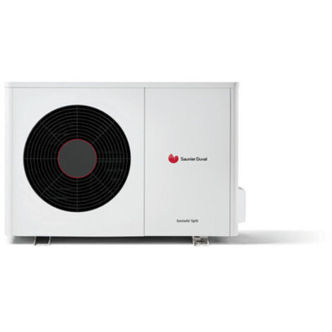 Saunier Duval – Pompe à chaleur air eau 5 kW – Technologie Inverter pour confort optimal – Unité extérieure silencieuse 32 dB – 10021149