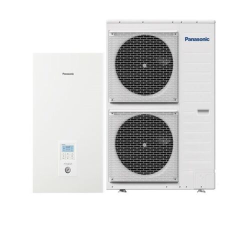 Pompe à chaleur Aquarea Bi-Bloc T-CAP Génération H - Unité intérieure - 12 kW - Triphasé- Dimensions : 892 x 500 x 340 mm - Classe : A++