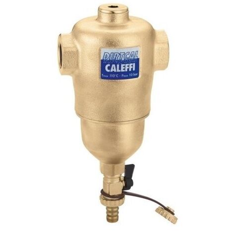 Pot de Décantation Séparateur de Boue Laiton CALEFFI Dirtcal DN50 2" Filetés Femelles - 546209