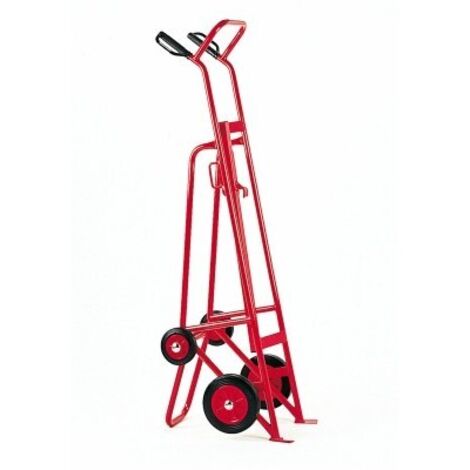 Diable pour Fûts FIMM Modèle Dépalettiseur Charge 350kg avec Roues Caoutchouc - 840000233 (1/5)