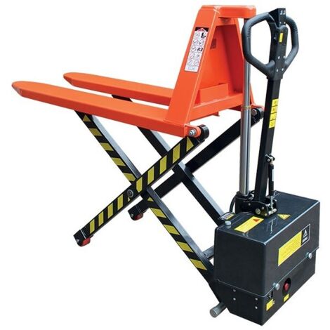 [JAMAIS UTILISE] Transpalette Électrique Haute Levée STOCKMAN Longueur de Fourches 1140mm Charge 1000kg - JE6810 (1/5)