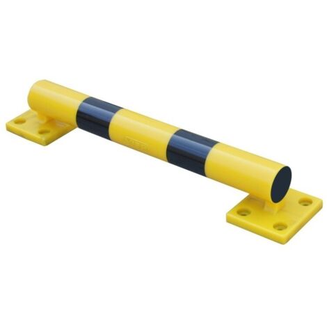 [JAMAIS UTILISE] Butée de Protection pour Parking VISO Longueur 800mm Noir et Jaune - TPX800NJ (1/2)