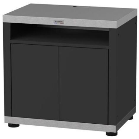 [JAMAIS UTILISE] Meuble de Cuisine Extérieur LE MARQUIER Duo avec Tablette 80x55cm - MC80PPLD