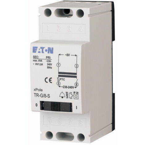 Eaton Y7-272484 Transformateur d'alimentation universel 1 x 230 V 2 x 12 V, 24 V 1.9 W 2 A X551102