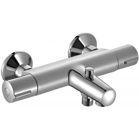 Mitigeur Robinet Thermostatique Bain/Douche JACOB DELAFON July Mural Laiton Chrome - E45714-CP