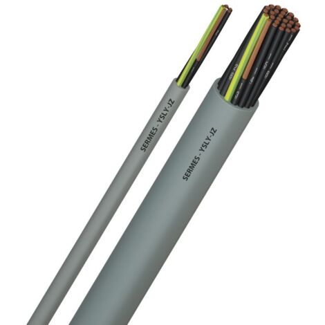 Touret 209m de Câble Souple Numéroté SERMES YSLY-OZ 2 x 0,5 - 14130105 (1/3)