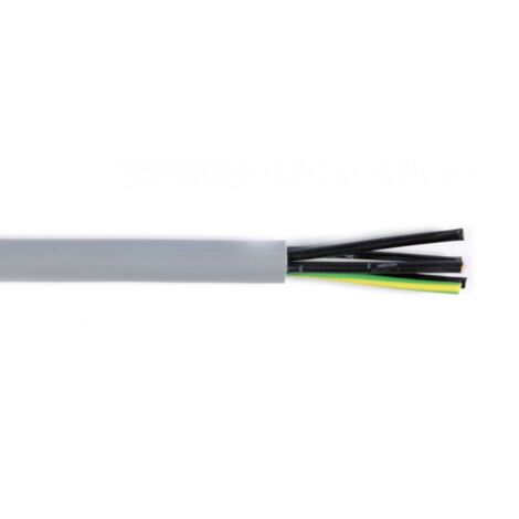 1000m de Câble Souple Non Blindé pour l'Industrie ID CÂBLES YSLY JZ 3G0,75mm² Noirs Numérotés - YSLJZ3G075T1000 (1/2)