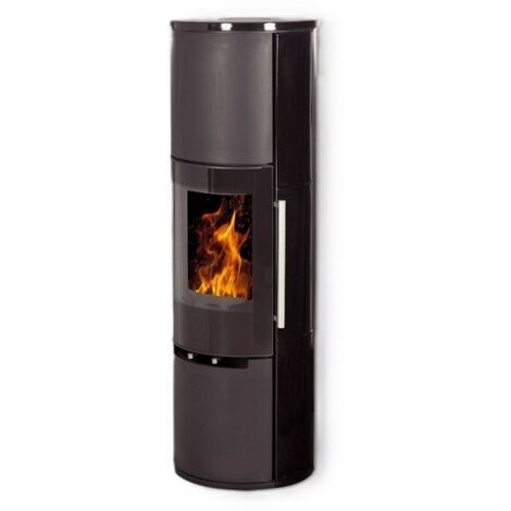 [JAMAIS UTILISE] Poêle à Bois 7kW INTERSTOVES Carla 7 Noir - CARLA