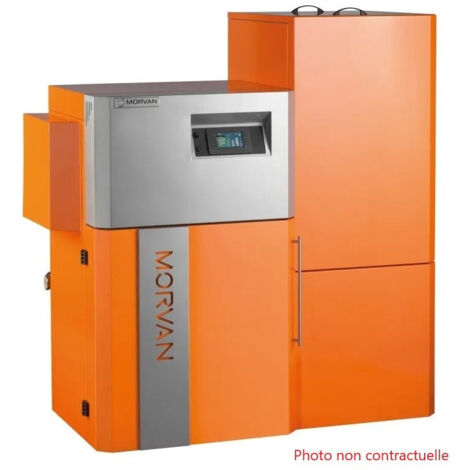 Chaudière à Granulés 12kW MORVAN GM Easy 12 avec Réservoir à Granulés - 522630 (1/5)