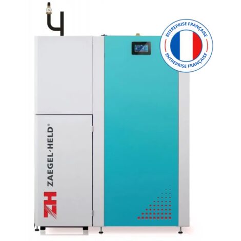 Chaudière à granulés 22 kW – Rendement 93,8% – Classe énergétique A+ – Capacité réservoir 240 L – Nettoyage automatique – Zaegel Held (1/2)