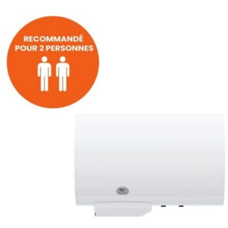 [JAMAIS UTILISE] Chauffe-Eau Électrique 100L THERMOR Duralis ACI Hybride Stéatite Horizontal Mural Monophasé ou Triphasé - 263124 (1/5)