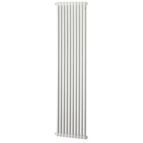 Acova – Radiateur eau chaude en acier vertical 1464W – 3 colonnes – Raccordement centré en bas – Blanc RAL 9016 – M2C308200