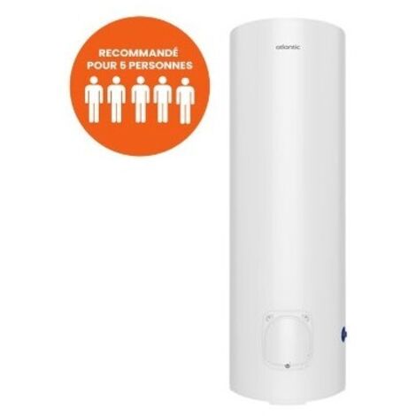 [JAMAIS UTILISE] Chauffe-Eau Électrique 300L ATLANTIC Chaufféo Plus Stéatite Vertical Stable Monophasé - 053023 (1/5)