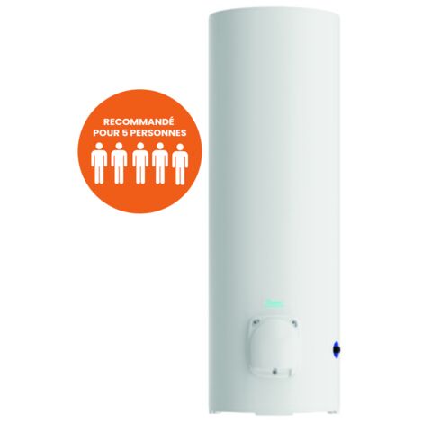 [JAMAIS UTILISE] Chauffe-Eau Électrique 300L OLYMPIC FRANCE Stéatite Stable Vertical Monophasé - 372122