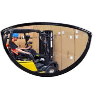 Miroir de Sécurité DANCOP Transpo 45 1/4 Sphère 180° pour Contrôle de Directions - 351.30.000-3 - NEUF