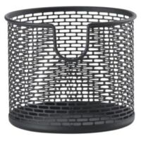 Panier Métal Rond ZONE DENMARK Ø12x10cm Noir - 10572