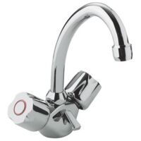 Robinet Mélangeur de Lavabo Bec Haut HAMMEL Senso Classic Chromé - 3801-1