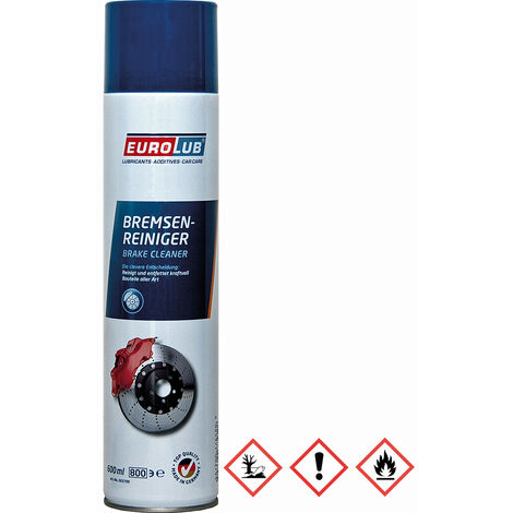 Eurolub Bremsenreiniger Spray reinigt und entfettet kraftvoll 600 ml