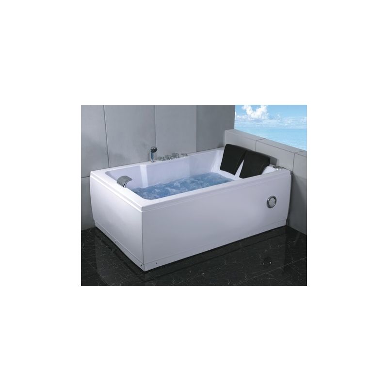 Bagno Italia vasca da bagno idromassaggio 170x70 per una persona  rubinetteria 9 idrogetti