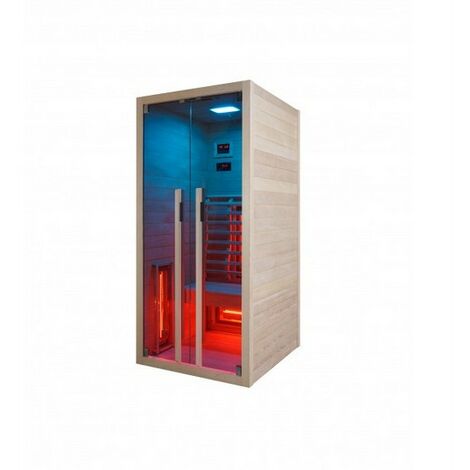 Mobile Sauna Box Portatile a Vapore SPA a Casa Famiglia Telecomando  Dimagrante snellente Effetto Spa- blu