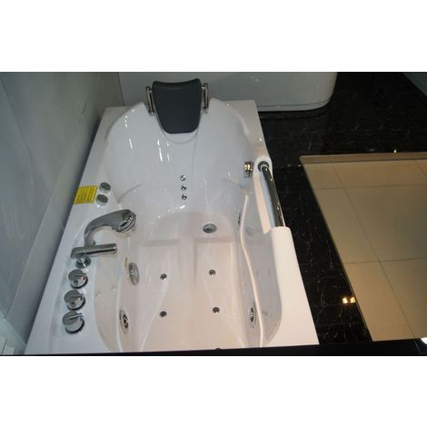 Bagno Italia Vasca idromassaggio 153x82 cm 7 idrogetti rubinetteria inclusa  1 posto