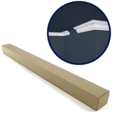 Lot de 20 (40ml) Corniches de Plafond décoratives - Versailles - 200x5x5 cm