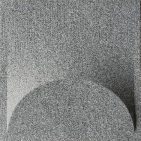 Panneau feutrine - Lune gris - 40x40x4,1 cm - 0,16m² (1/2)