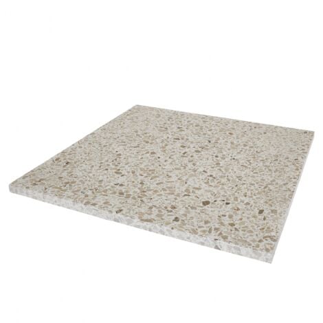 Terrazzo Stracciatella beige - 60 x 60 cm
