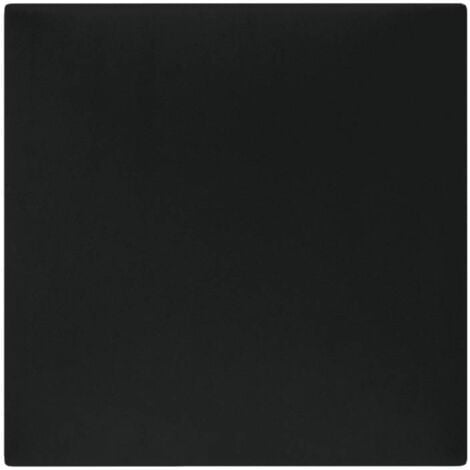Coussin mural velours noir - 30 x 30