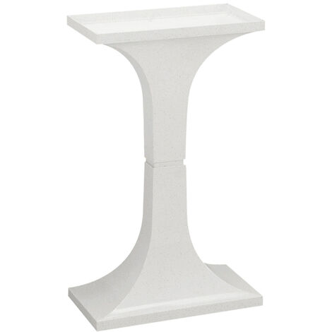 Ferplast F70 Support plastique pour cages Eva, Gala, Ibiza Open, Palladio 3, Piano 3, Rekord 3 et Villa.. Variante - Misure: 44 x 23.5 x h 72 cm - Blanc