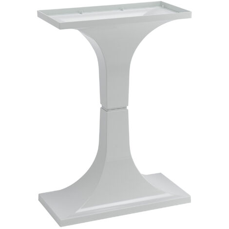 Ferplast F 71 Support en plastique pour cages Nuvola, Palladio 4, Piano 4, Viola, Rekord 4.. Variante - Misure: 52 x 25 x h 72 cm - Gris