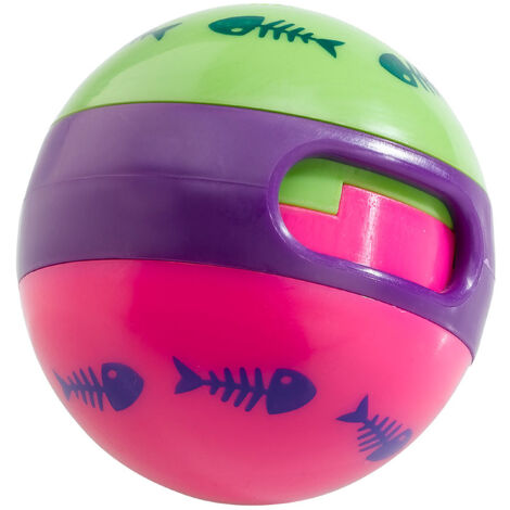 Ferplast Boule PA 5216 Balle jouet distributeur nourriture pour chats. Variante PA 5216 - Misure: Ø 6.4 cm -