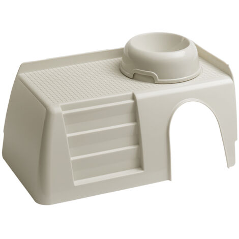 Ferplast PUB 3253 Maisonnette en plastique pour cage Cavie 15. Variante PUB 3253 - Misure: 42 x 25 x h 16.5 cm - (1/4)